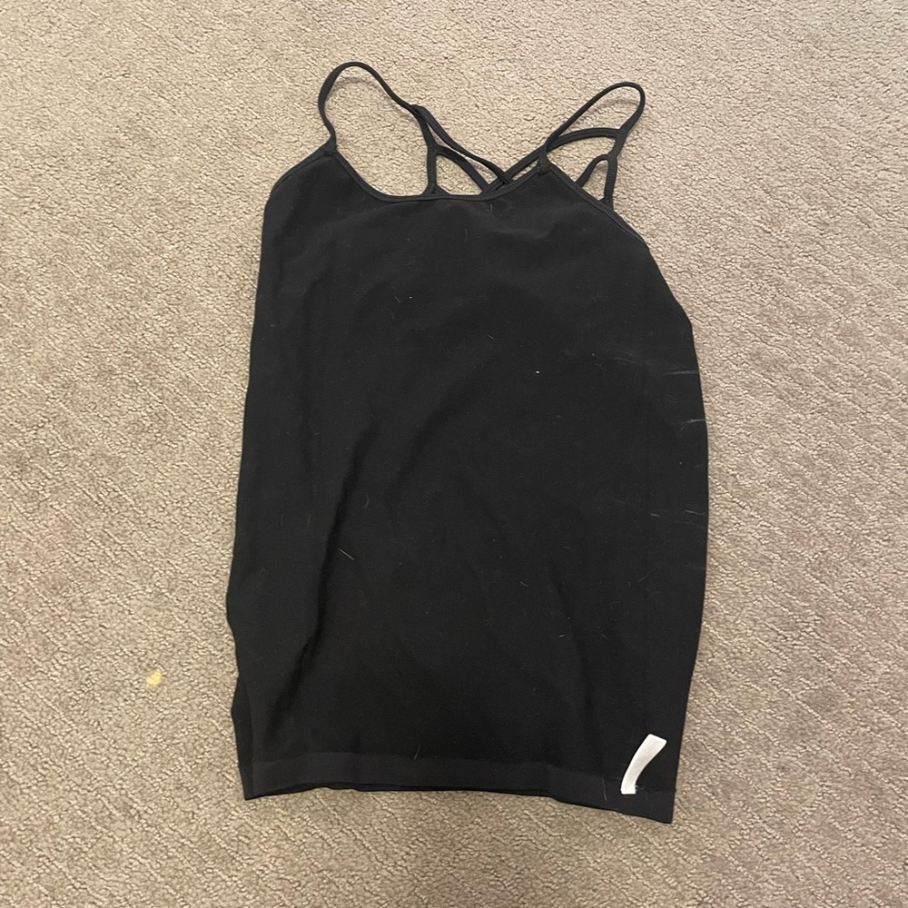 Black crop top